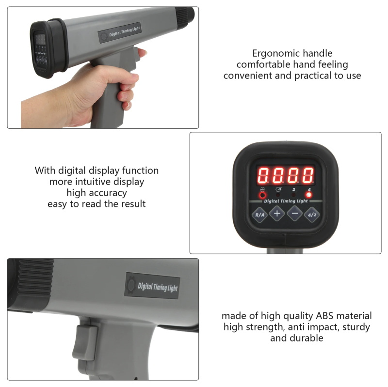 Digital Motor Timing Light Induktive Strobe Timing Light 12V Zündung Timing Light für Auto Motorrad Marine