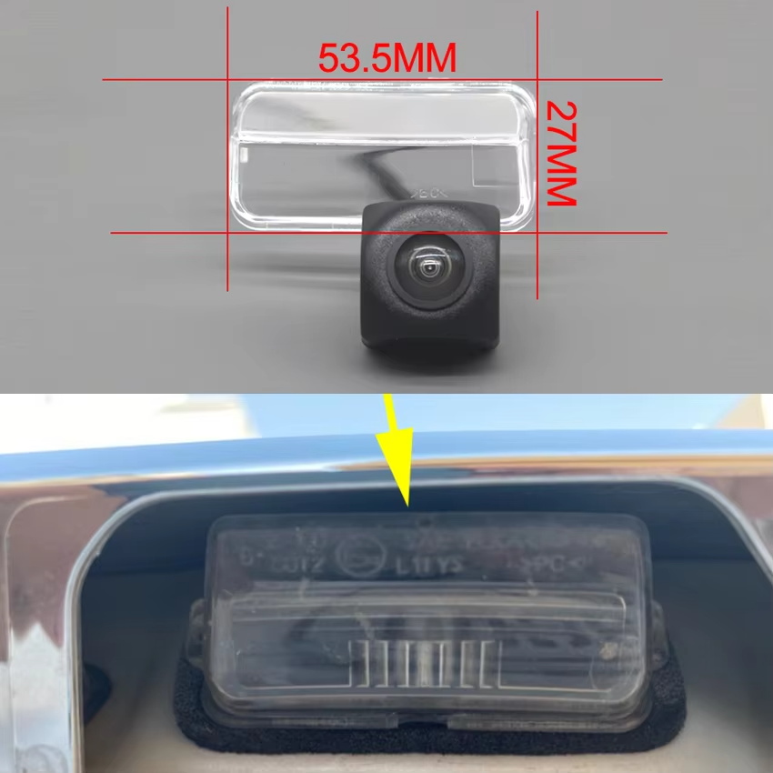Caméra de recul HD pour Citroën, Peugeot et Toyota Modèles 2001–2018