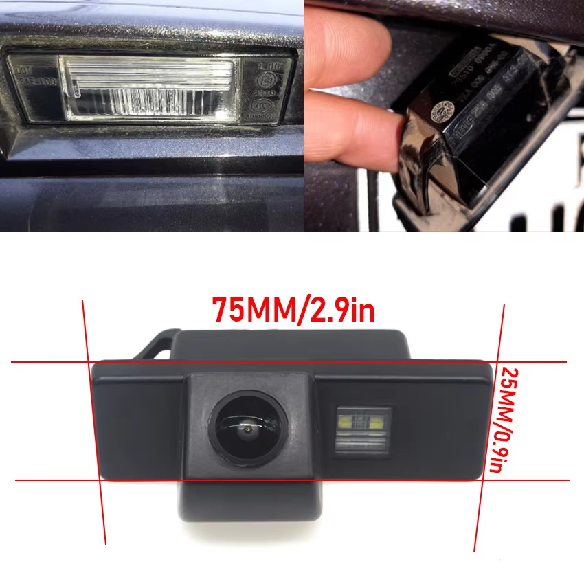 Caméra de recul à vision nocturne 1080x720P pour Nissan Pathfinder R51 (2005–2014)