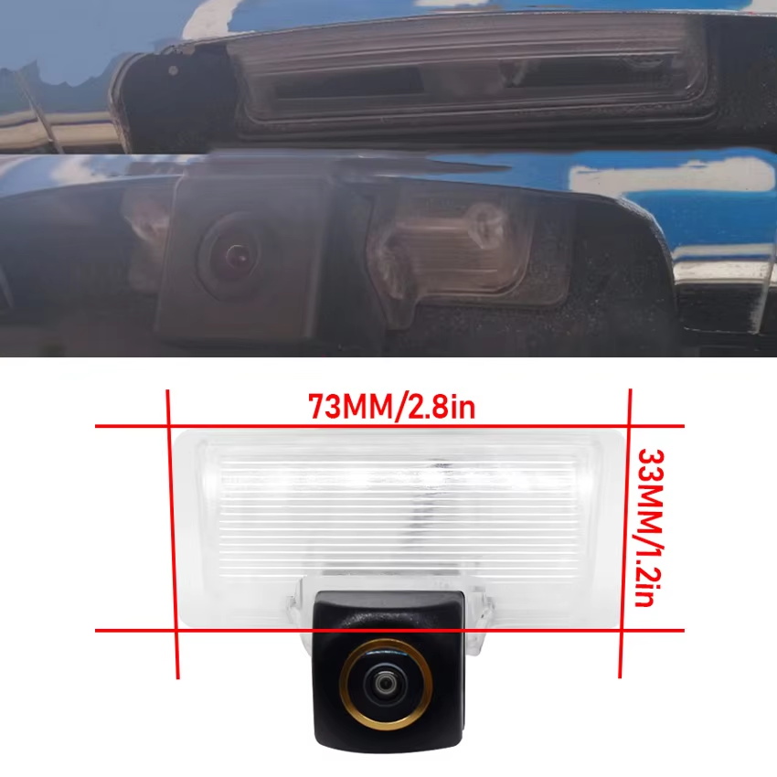 Caméra de recul à vision nocturne 1080x720P pour Nissan Pathfinder R51 (2005–2014)