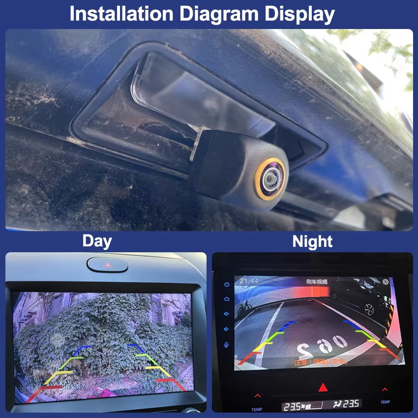 Caméra de recul à vision nocturne 1080x720P pour Nissan Pathfinder R51 (2005–2014)
