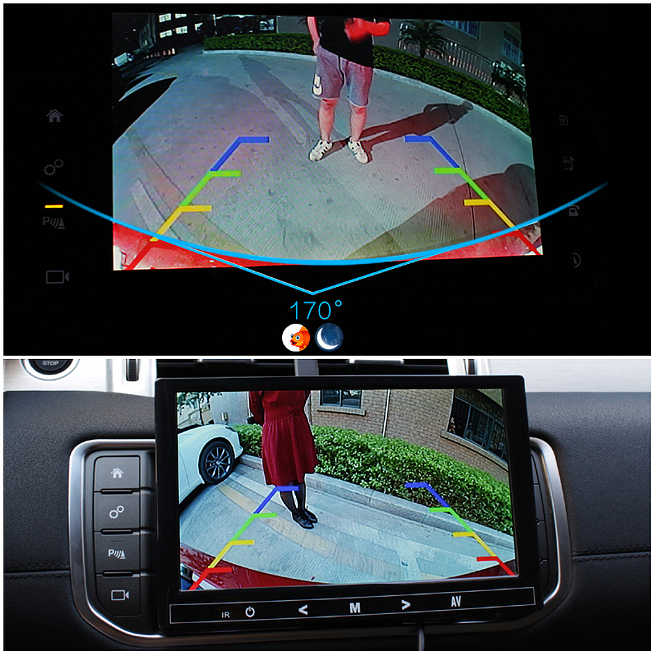170° Rückfahrkamera universell – CMD Sensor, Nachtsicht