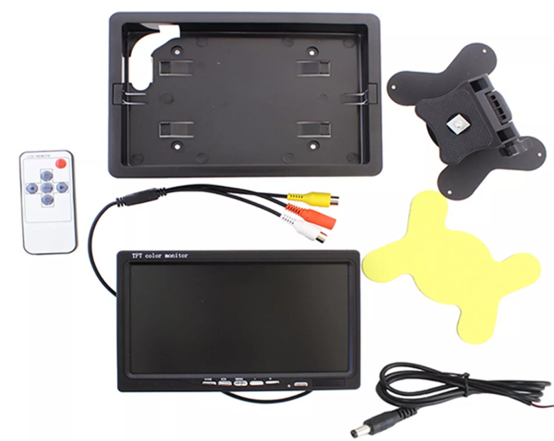 Caméra de recul CCD avec moniteur 7 pouces pour IVECO Daily 6 Transporter (2015–2021)