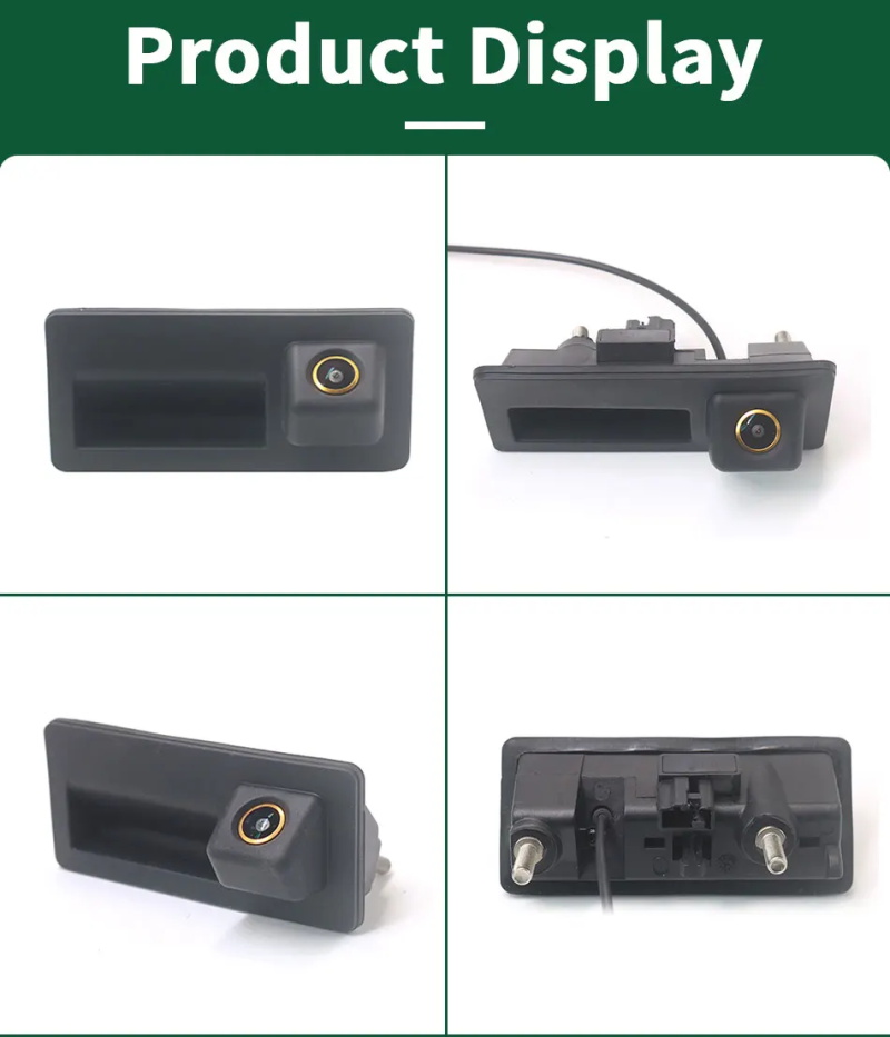 Caméra de recul AHD 1080P pour Audi, VW, Škoda, SEAT, Porsche (2008–2018)