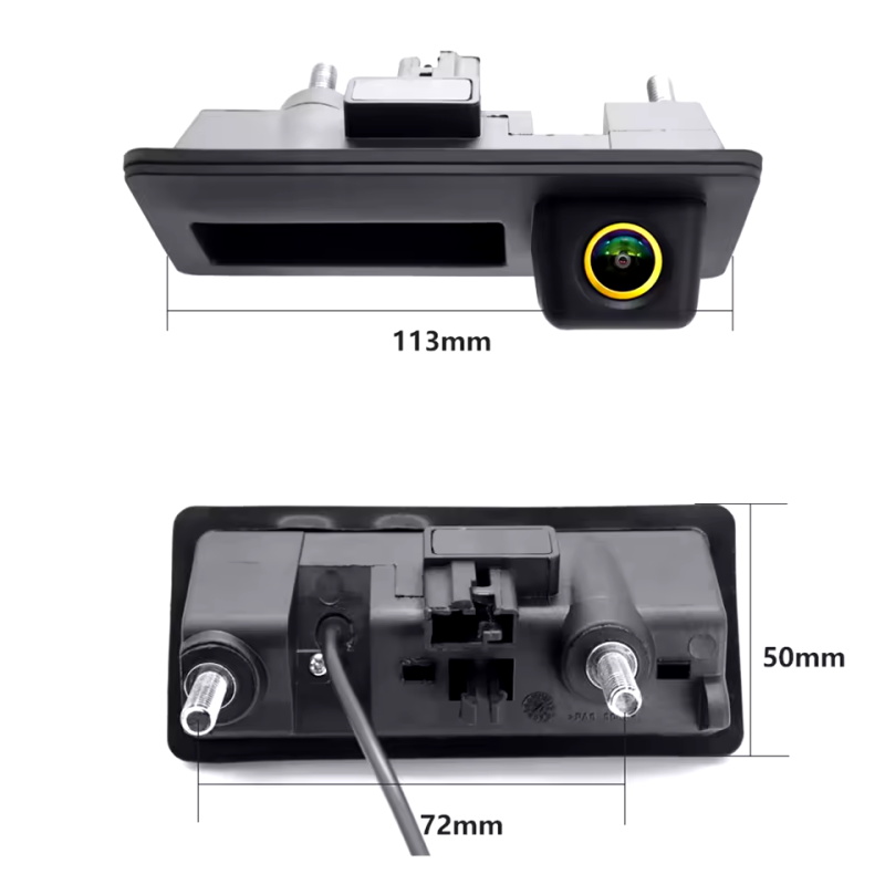 Caméra de recul AHD 1080P pour Audi, VW, Škoda, SEAT, Porsche (2008–2018)