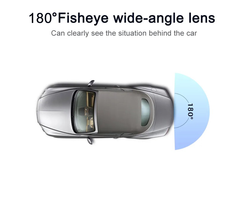 Caméra de recul AHD 1080P pour Audi, VW, Škoda, SEAT et Porsche (différents modèles, 2003-2020)