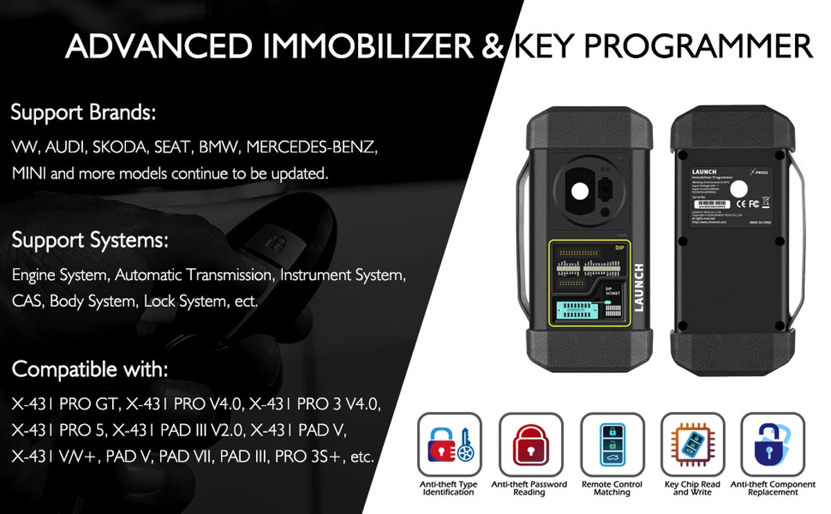 LAUNCH X-PROG 3 Programmiergerät für Fahrzeugdiagnose