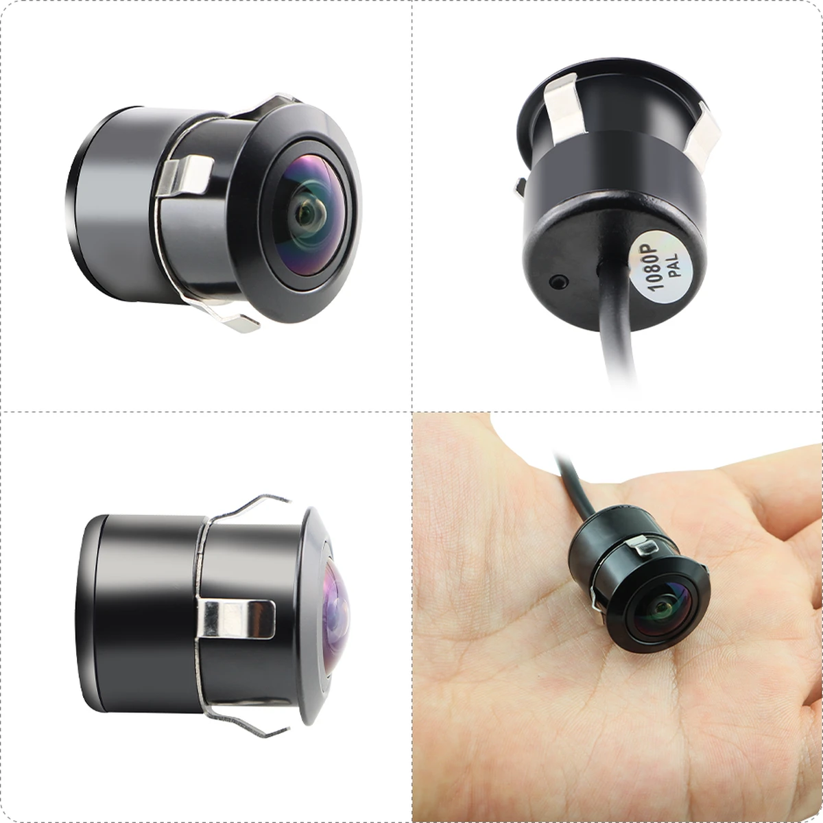 Caméra de recul 1080P avec ligne de stationnement dynamique et angle large 160°