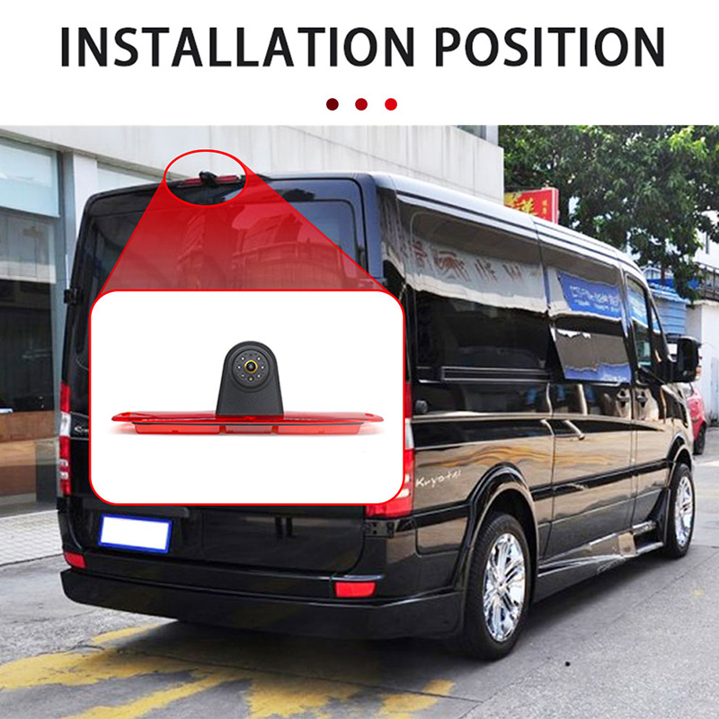 Caméra de recul dans le troisième feu stop pour VW Crafter / Mercedes Sprinter 2007-2019