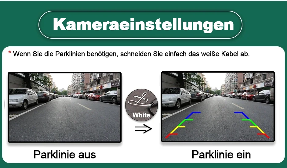 Rückfahrkamera für Mercedes-Benz Viano Vito W639 (2003-2014)