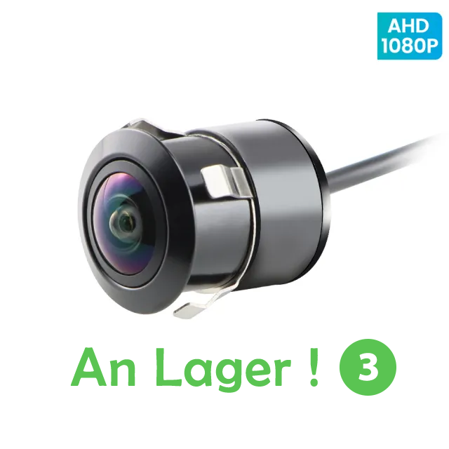 Caméra de recul 1080P avec ligne de stationnement dynamique et angle large 160°