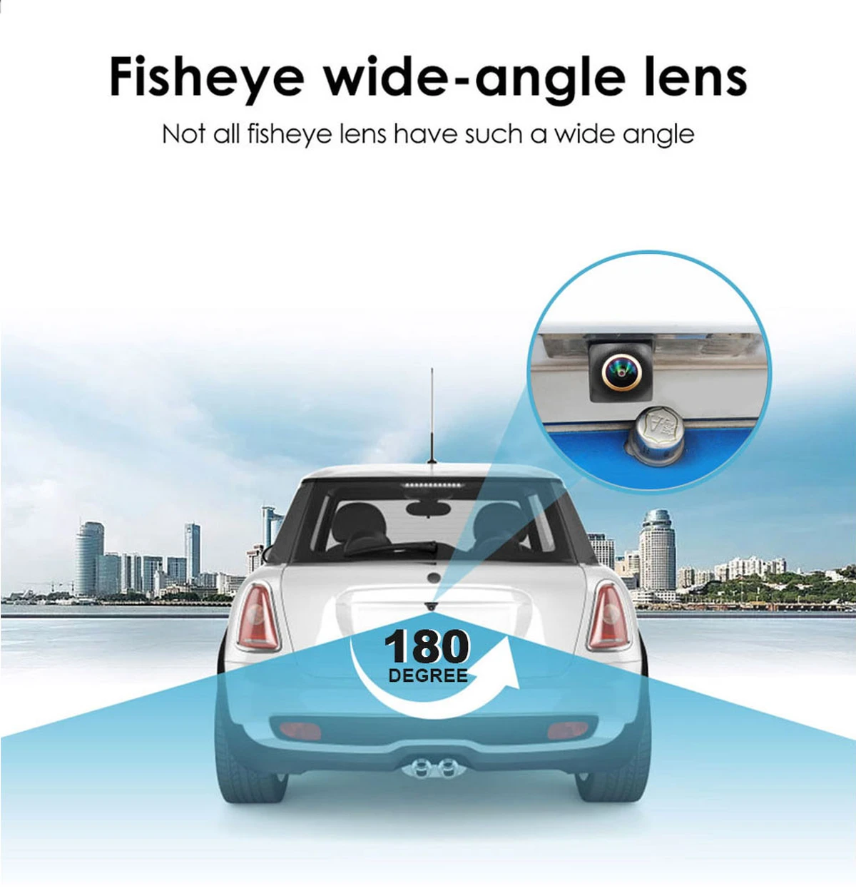 AHD 1080P Rückfahrkamera für VW Scirocco, CC, Golf 6 (2010-2012), Polo, Magotan (2011-2013)