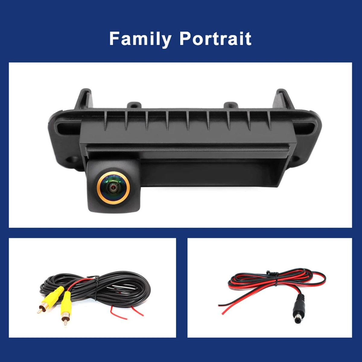 CCD AHD 1080P Kofferraumgriff Rückfahrkamera für Mercedes-Benz C-Klasse W204 C180 C200 C260 S204
