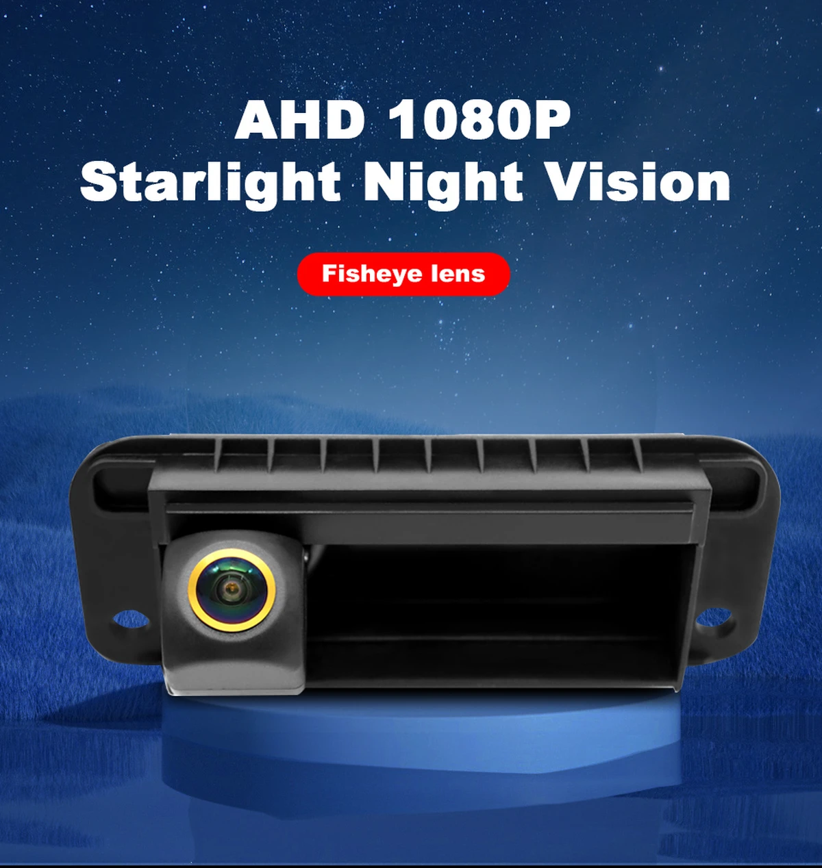 CCD AHD 1080P Kofferraumgriff Rückfahrkamera für Mercedes-Benz C-Klasse W204 C180 C200 C260 S204