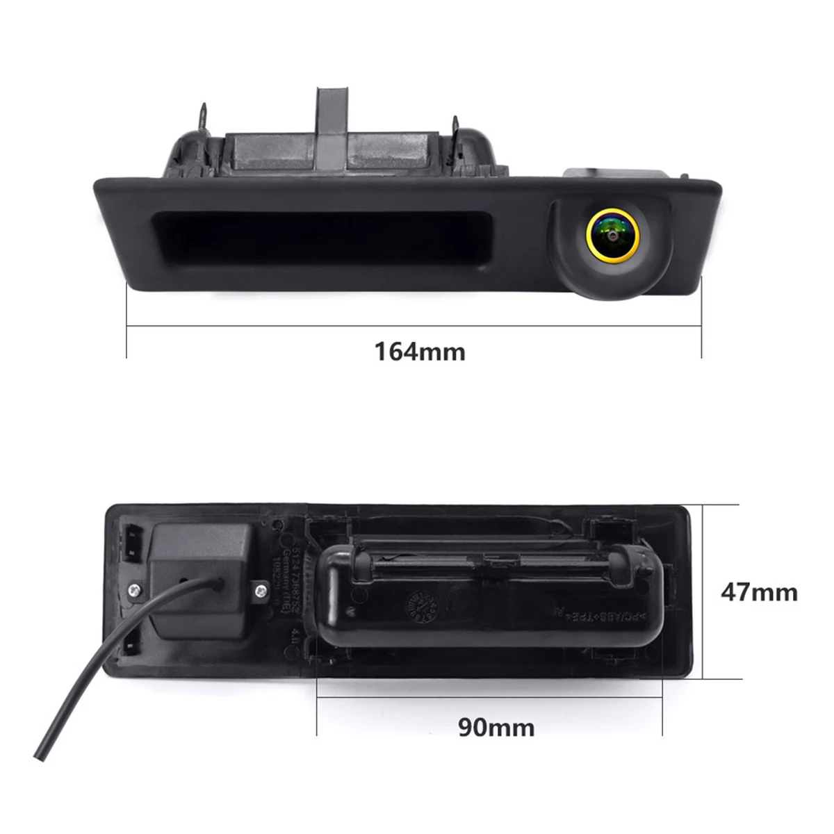 AHD 1080P Rear View Camera with Dynamic Parking Lines for BMW F30 F10 F11 X3 F25 F31 F46 X1 F48 F22 3 Series 5 Series