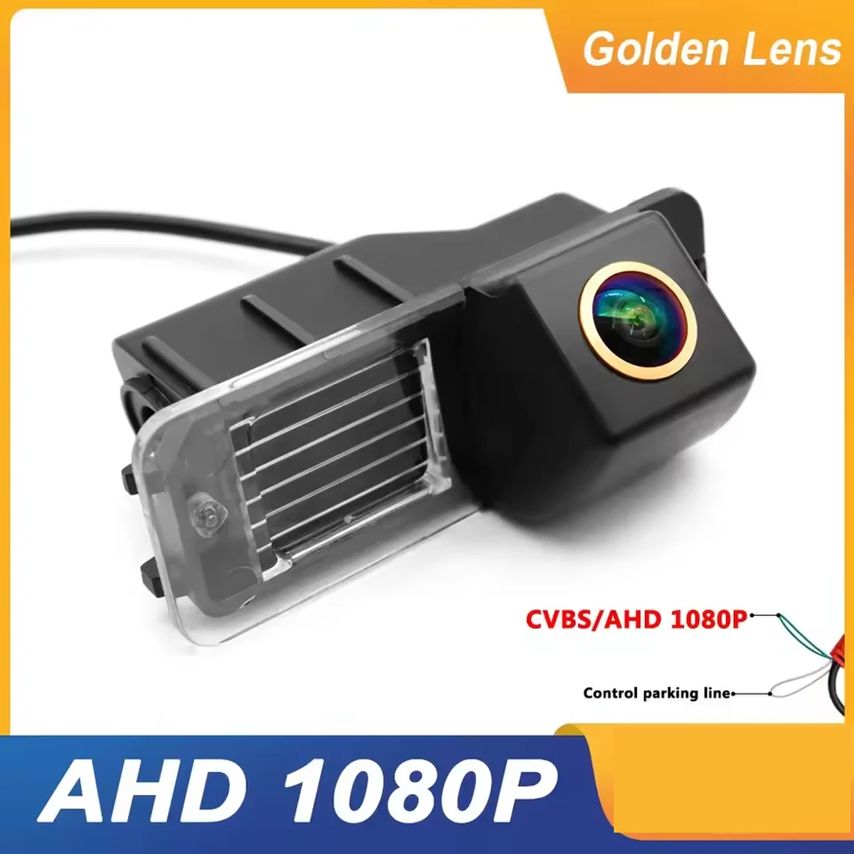 AHD 1080P Rückfahrkamera für VW Scirocco, CC, Golf 6 (2010-2012), Polo, Magotan (2011-2013)
