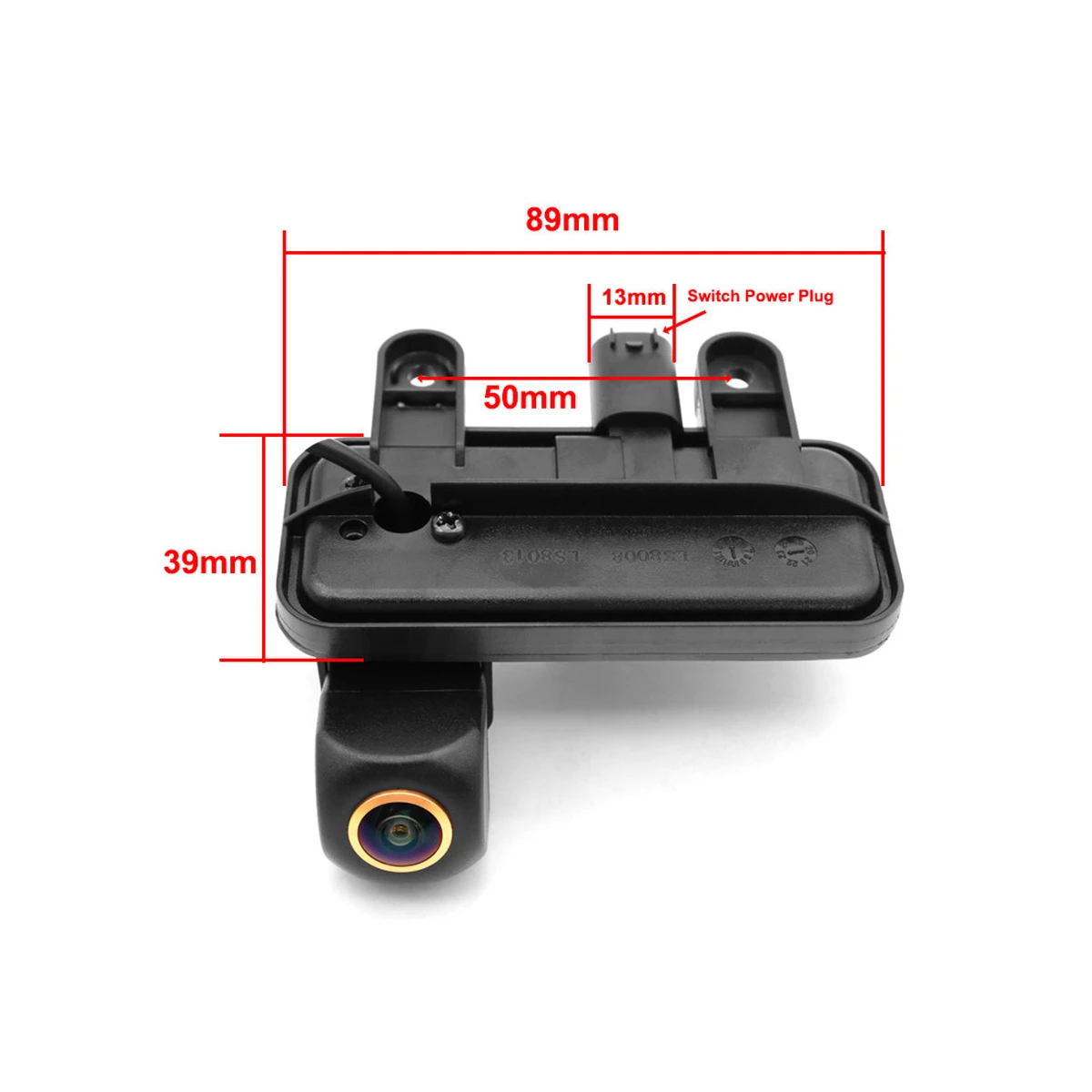 Caméra de recul AHD 1080P HD CCD pour Mercedes-Benz Classe B (W246), Classe E (W212/W207), Classe C/CLC (W203)