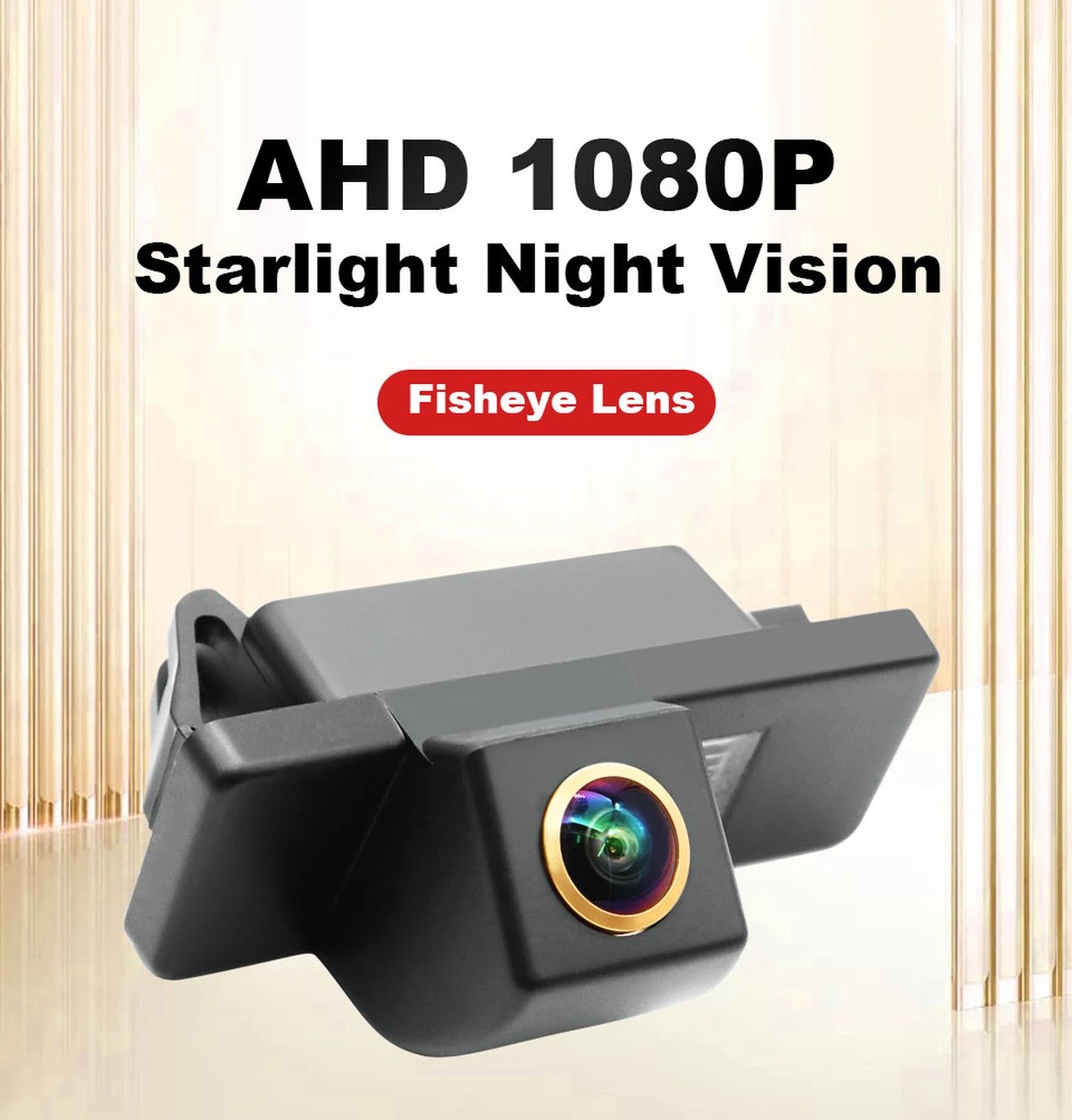 Telecamera posteriore AHD 1080P HD CCD per Nissan Qashqai/Dualis J10 J11 (2006–2019)