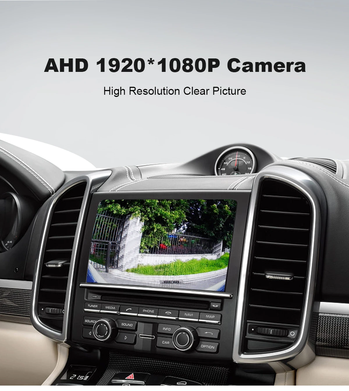 Caméra de recul AHD 1080P HD CCD pour Mercedes-Benz Classe B (W246), Classe E (W212/W207), Classe C/CLC (W203)