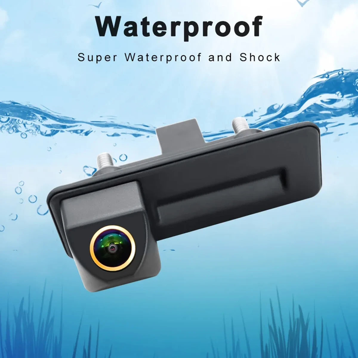 Caméra de recul AHD 1080P 180° pour Audi A1 A3 A4, VW Octavia A5 A7 Superb Yeti Fabia 2 Roomster