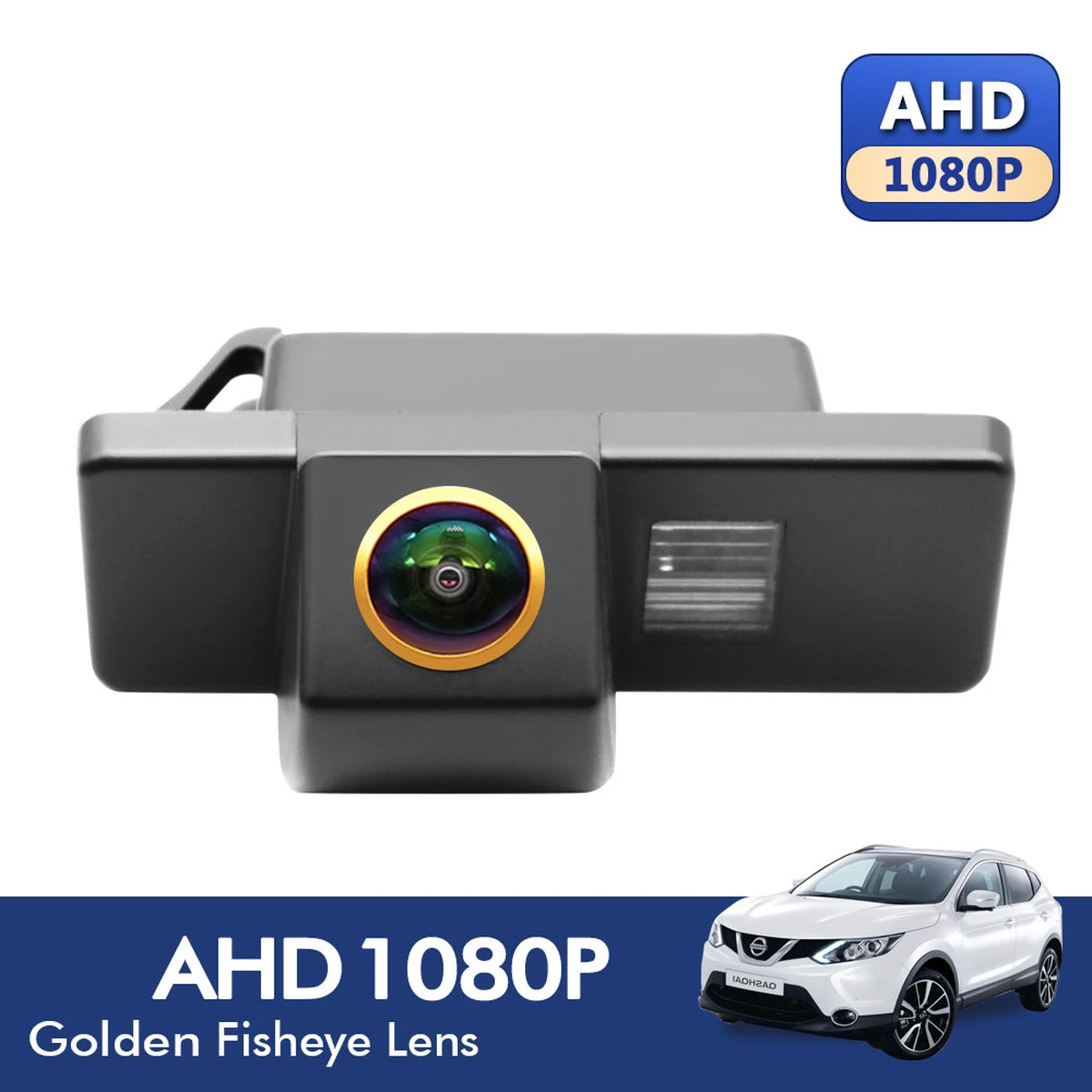 Telecamera posteriore AHD 1080P HD CCD per Nissan Qashqai/Dualis J10 J11 (2006–2019)