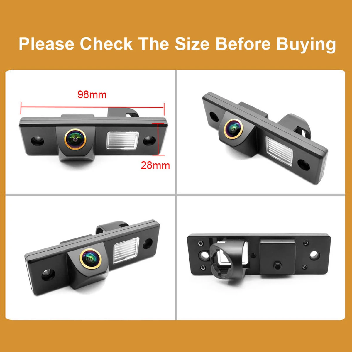 Caméra de recul AHD 1080P pour Chevrolet Epica/Lova/Aveo/Captiva/Cruze/Lacetti