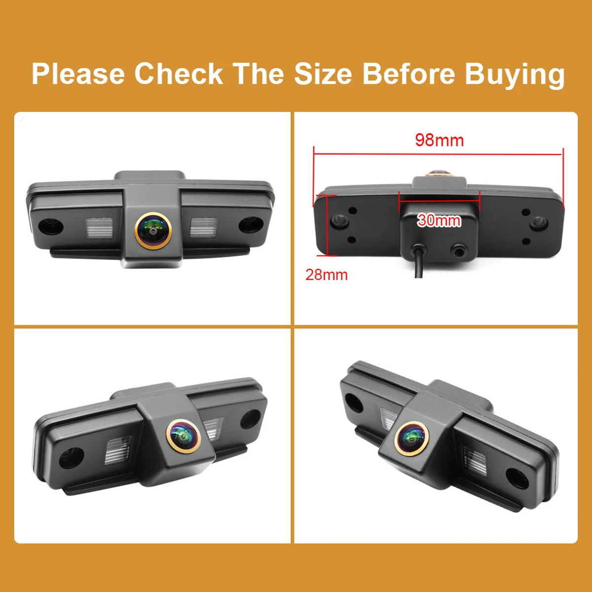 AHD 1080P Rückfahrkamera für Subaru Forester 2003-2013, Impreza, WRX, Outback