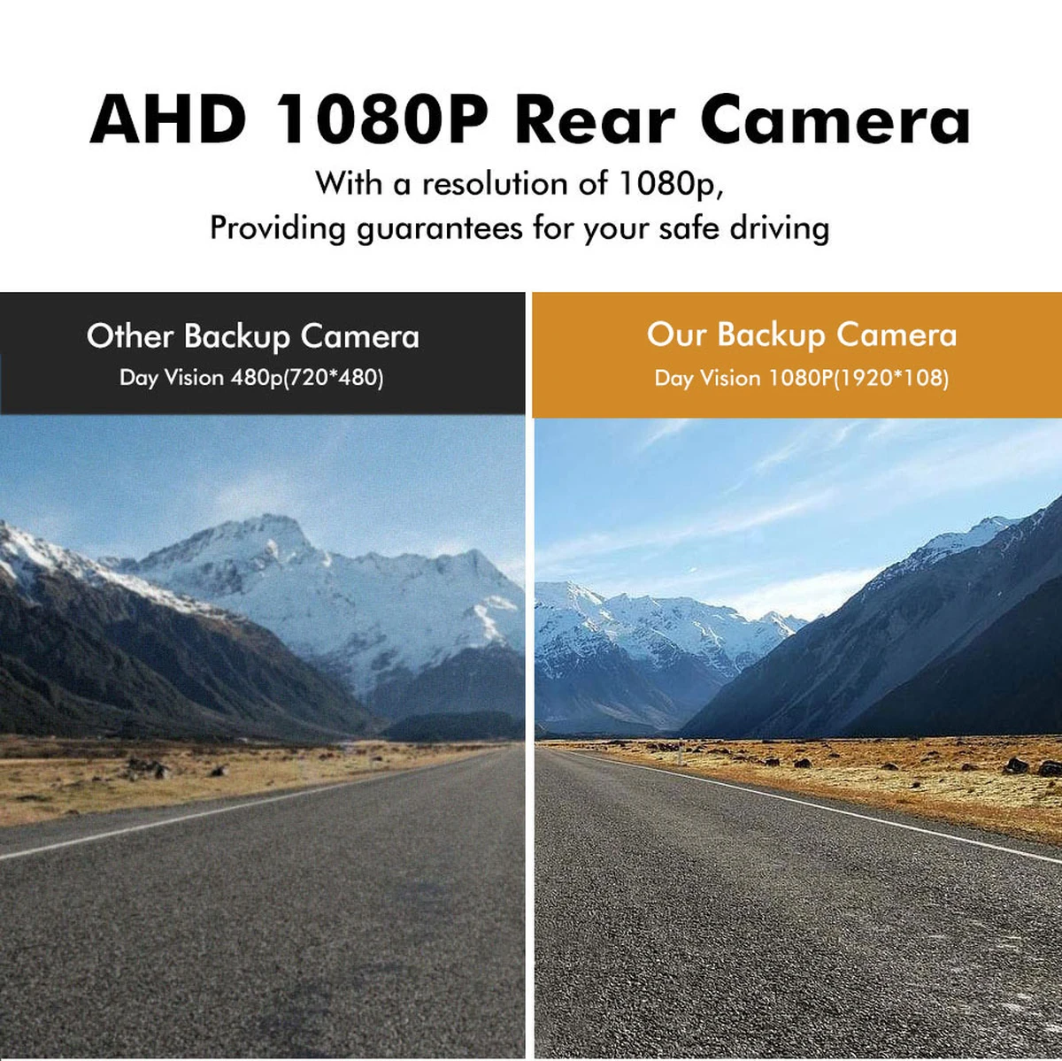 Caméra de recul AHD 1080P pour Toyota RAV4 XA30 (2003–2012)